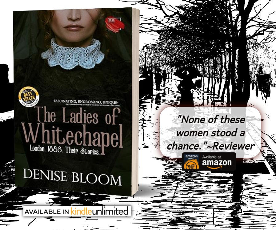 In the dark lanes, away from the hustle and bustle of Whitechapel High Street, four women live their lives. But someone is watching – and waiting.
@DLBloom_16 
amazon.com/Ladies-Whitech…