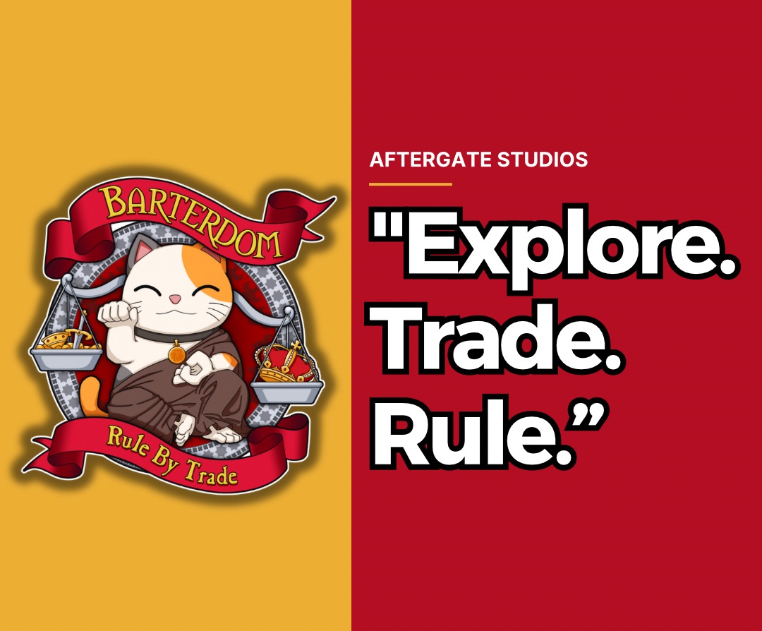 AfterGateStd's tweet photo. 🔒 Secure your spot in the future of trade! Reserve Barterdom today and be among the first to experience the revolution. Don't miss out on the chance to be part of something extraordinary. Reserve now! 🌎✨ #Barterdom #FutureOfTrade #ReserveNow #AGS #AfterGateStudios #CardGame https://t.co/cJZ7pcUFcg