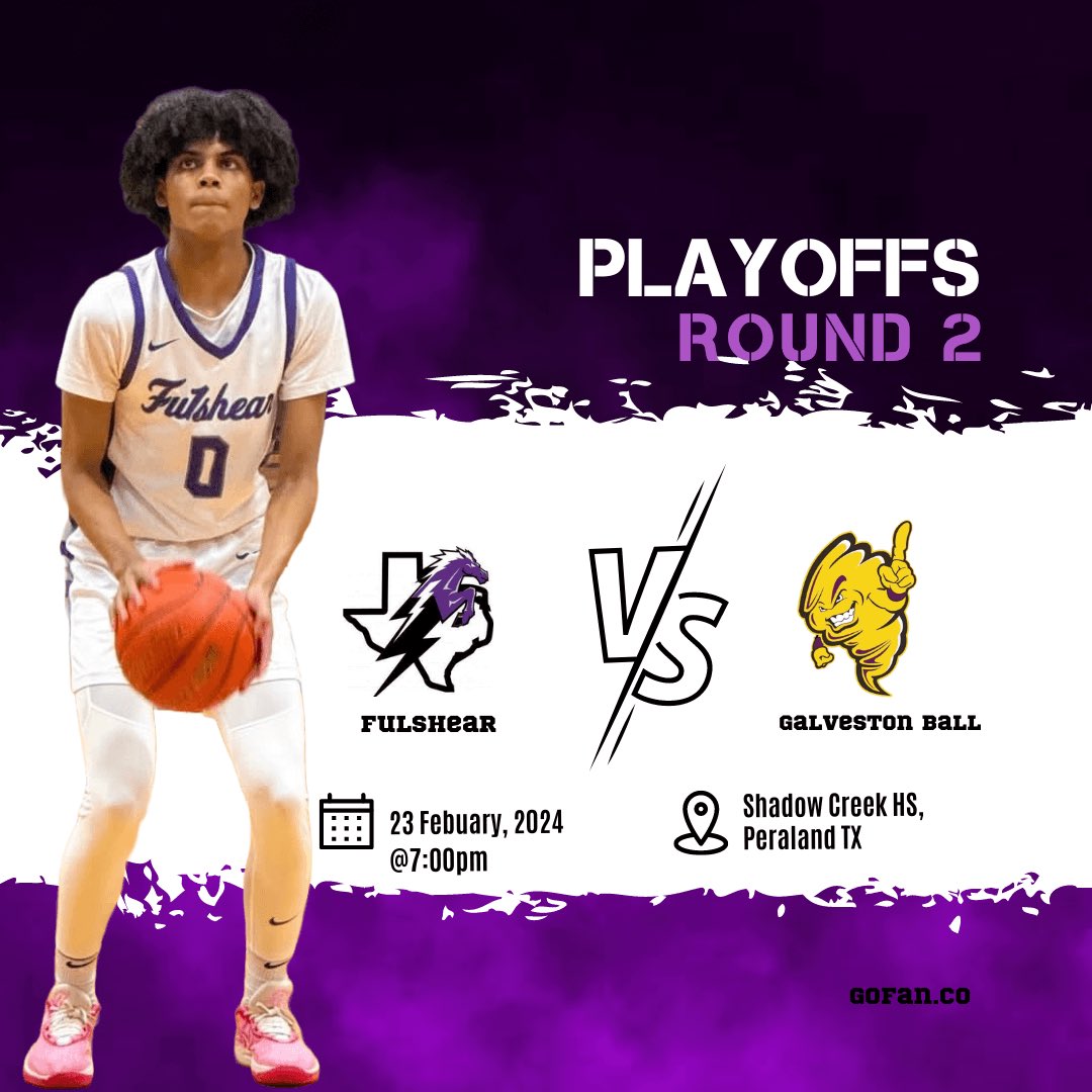 🚨 AREA ROUND 🚨

🆚 Ball
🕰️ 7:00 pm 
📍 Pearland, TX
🏟️ Shadow Creek HS
🎟️ gofan.co/event/1422230?…