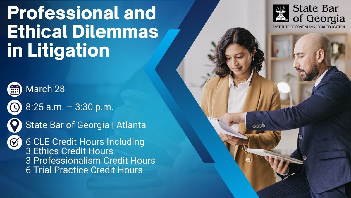 State Bar of GA ICLE tweet media