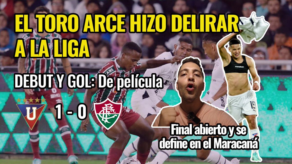 ▶📽Gente, ya pueden ver 𝙢𝙞 𝙧𝙚𝙖𝙘𝙘𝙞𝙤́𝙣 al triunfo de Liga con gol de #AlexArce

Para ver el video completo 𝙃𝙖𝙜𝙖𝙣
𝙘𝙡𝙞𝙘𝙠 𝙖𝙦𝙪𝙞́ 👉🏼 youtu.be/MUzn_d9Cplk