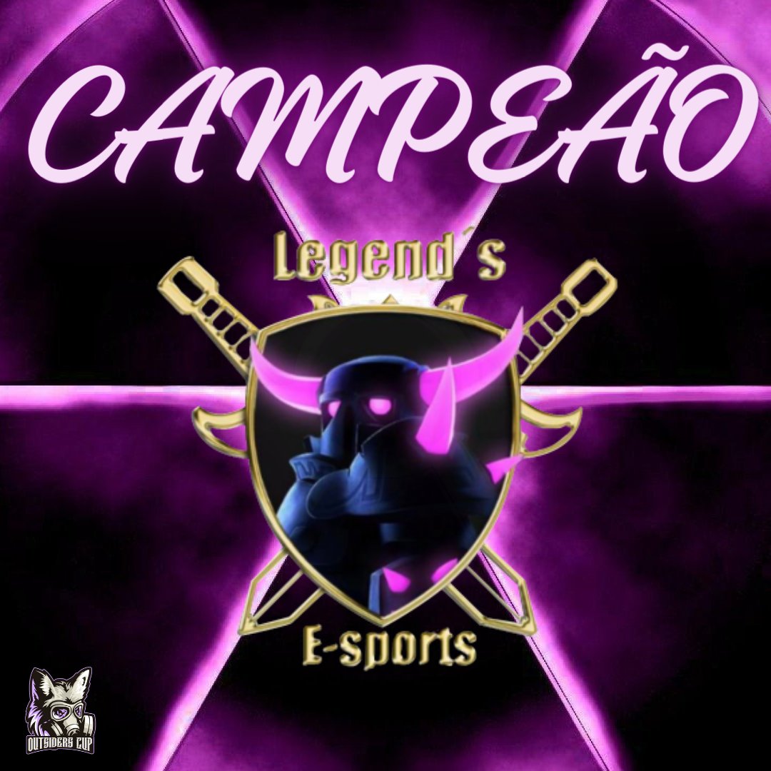 Outsiders Cup | 3° Edição (@outsiderscup) on Twitter photo A <a href="/LegendsBr15/">Legends Br</a> é a grande campeã da Outsiders Cup 3!
Com uma grande atuação, a Legends venceu a <a href="/AnarchySons_GG/">AnarchySons™️</a> Academy por 3-1 e levou o título pra casa!
Parabéns! 🐺🏆
#FearTheOutsiders A <a href="/LegendsBr15/">Legends Br</a> é a grande campeã da Outsiders Cup 3!
Com uma grande atuação, a Legends venceu a <a href="/AnarchySons_GG/">AnarchySons™️</a> Academy por 3-1 e levou o título pra casa!
Parabéns! 🐺🏆
#FearTheOutsiders