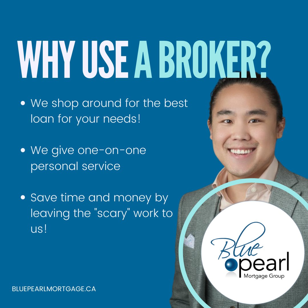 BluePearlMtge's tweet image. Why use a #broker over the banks?

3 reasons:

1. We shop around for the best #loan for your needs!

2. We give one-on-one personal service

3. Save time and money by leaving the &quot;scary&quot; work to us!

Learn more: loom.ly/agCcKEk