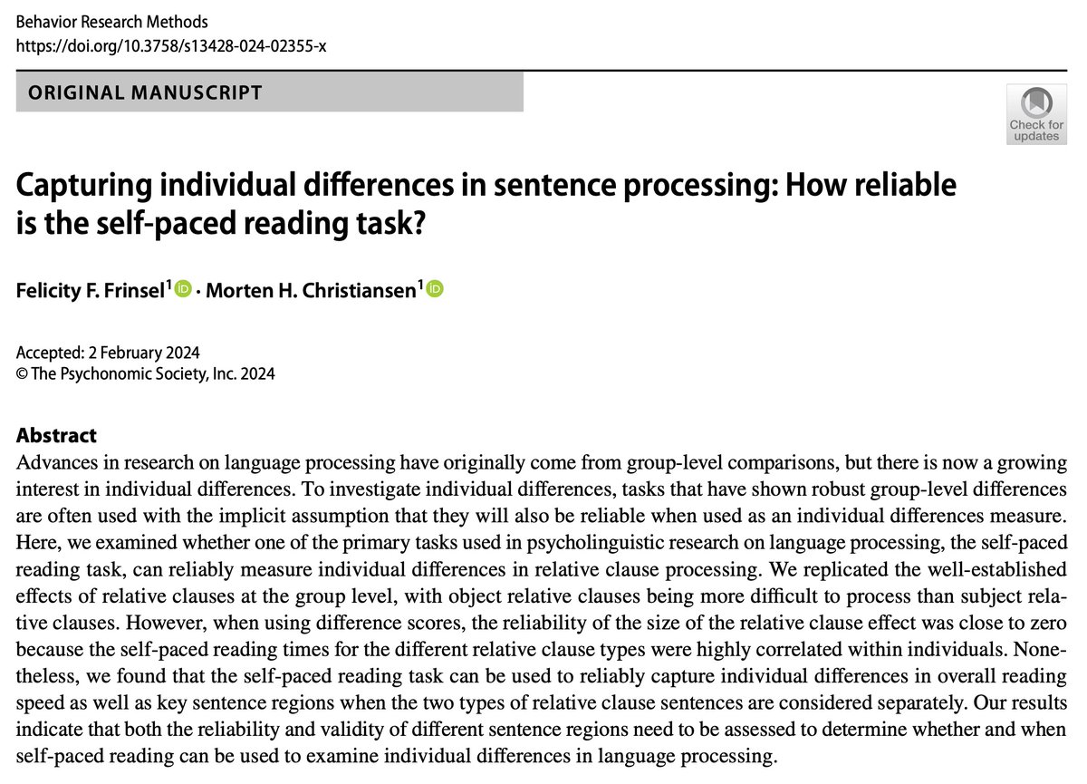 Cognitive Science of Language Lab tweet media