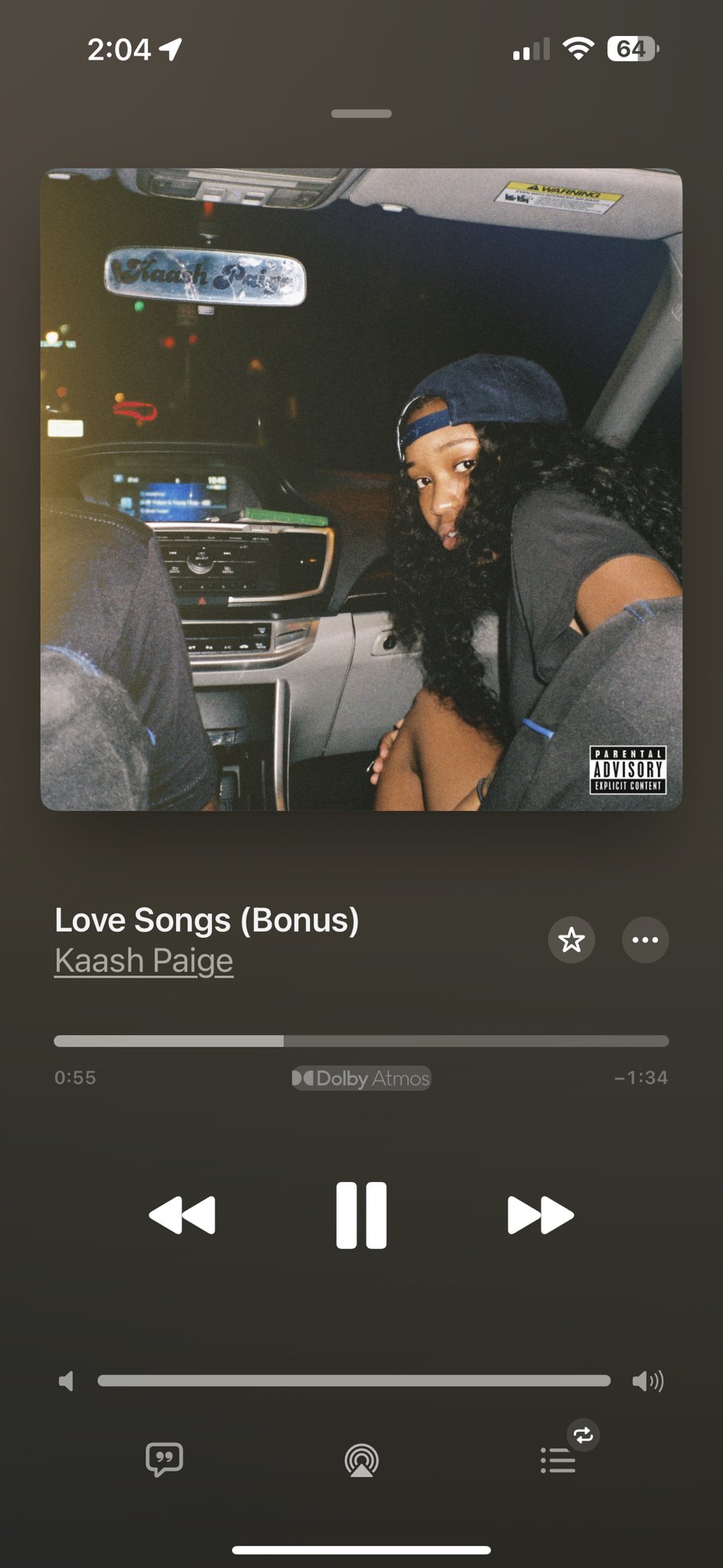 Love songs 2024 kaash paige
