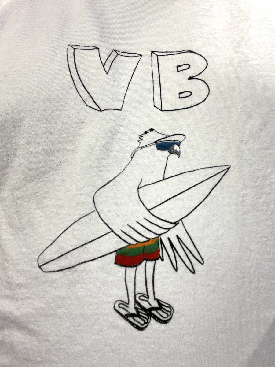 castiglioni_art's tweet photo. First screen printed T-shirt of the year turned out decent. Excited to try with student designs soon! #vbms #vbmiddle #vbmiddleschool #GVAP https://t.co/t0JXhq0pNk