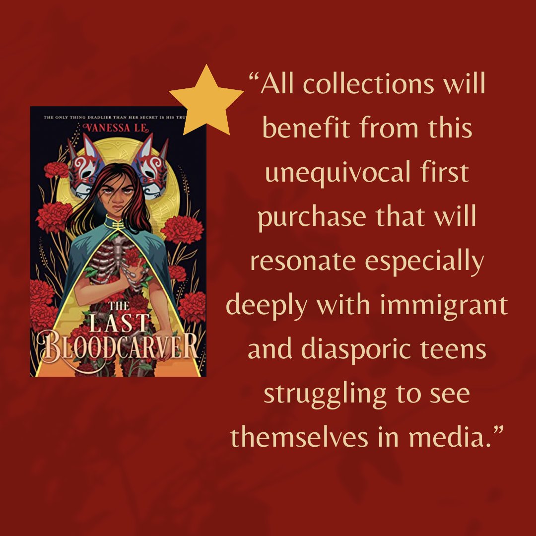🌟Nhika's FOURTH STAR??🌟

Thank you to School Journal Library for the kind words! I've been completely floored by everyone's early love for TLB. If you were hoping to get a copy, remember to preorder! bit.ly/3SHWcFn