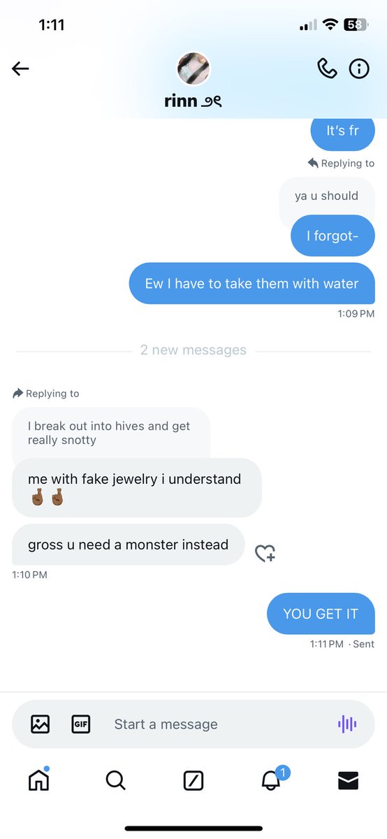 No one gets me like rinn gets me ✊✊@tddlrsized