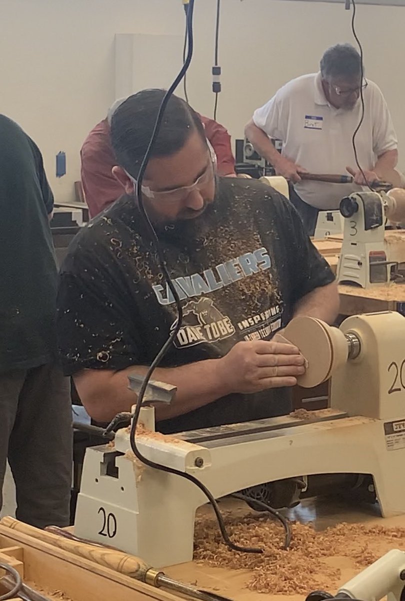 EagleWoodShop's tweet photo. A great day of professional development and collaboration with #CITE #CerritosCollege and #SCWI with representation of shop teachers at MHS, RCHS, and EHS from #CJUHSD. https://t.co/Mv0G3XmSPP