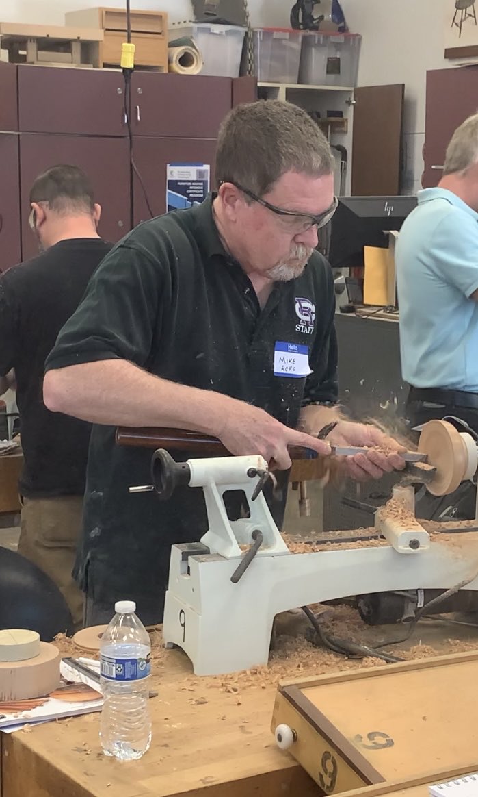 EagleWoodShop's tweet photo. A great day of professional development and collaboration with #CITE #CerritosCollege and #SCWI with representation of shop teachers at MHS, RCHS, and EHS from #CJUHSD. https://t.co/Mv0G3XmSPP