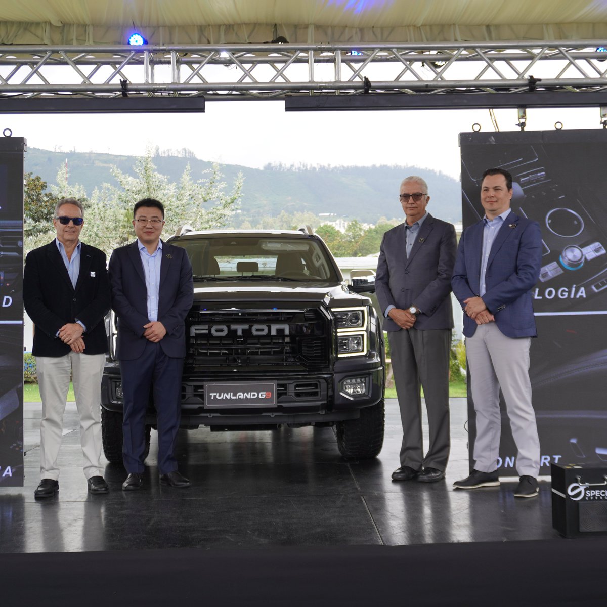 Foton del Ecuador presenta la última incorporación a su línea de camionetas, la #TunlandG9. Esta 4×4 está diseñada para desafiar los terrenos más exigentes del país. Disponible en dos versiones: manual y automática.

🔗 Más detalles en bit.ly/3uJxRph