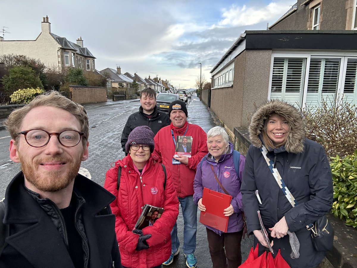 Out and about on the doors today in Craigentinny, positive responses on the doors, and a lot of local issues brought up !