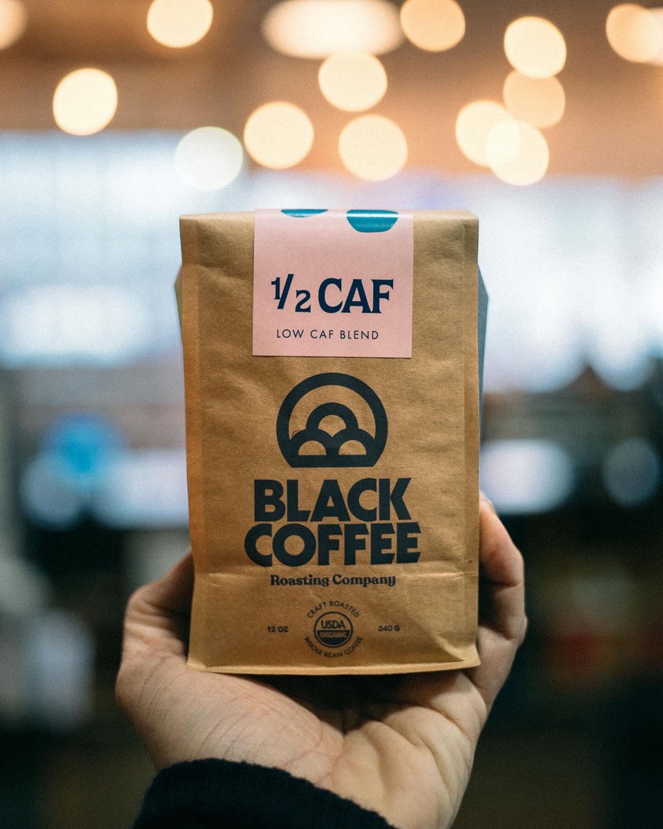 BlackCoffeeMsla's tweet photo. I know a lot of people trying to cut back on #caffeine- this is a coffee we’ve had from the beginning but not many know about. And it’s great. All the flavor, half the caffeine. And on sale through Monday. Order online.
-#halfcaf #blackcoffee #dontquit https://t.co/GBZewjAXiI