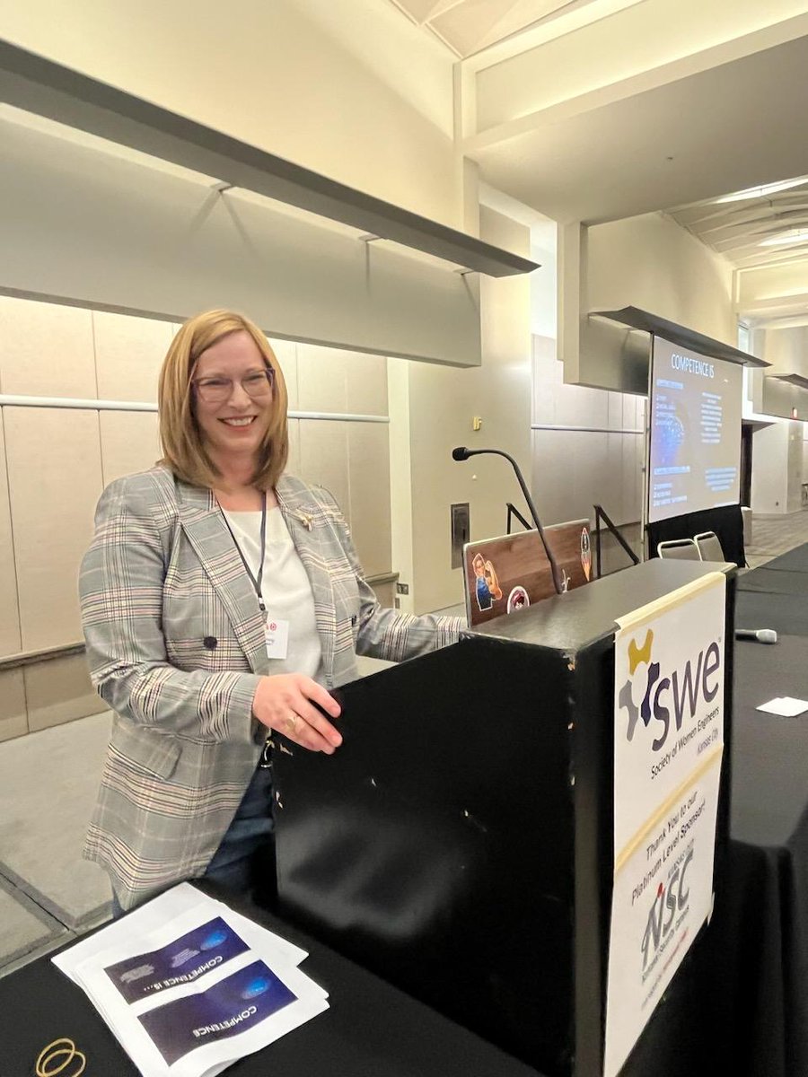 KCNSC's tweet photo. @KCNSC Chief Engineer Laura Hartwig gave the keynote address at this year’s Introduce a Girl to Engineering Day, inspiring students to become the next generation of engineers and imparting the wisdom that “mistakes are our friend in progress”. #iGED #E-week https://t.co/oMd07GlWx6