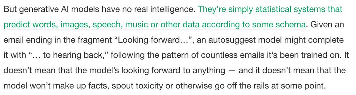 BroersmaCedric's tweet photo. So the only way to change our behavior is by stop using the AI suggestions and write something creative instead? Otherwise we are just trapped in a steady state system? https://t.co/tEsANE1PzI