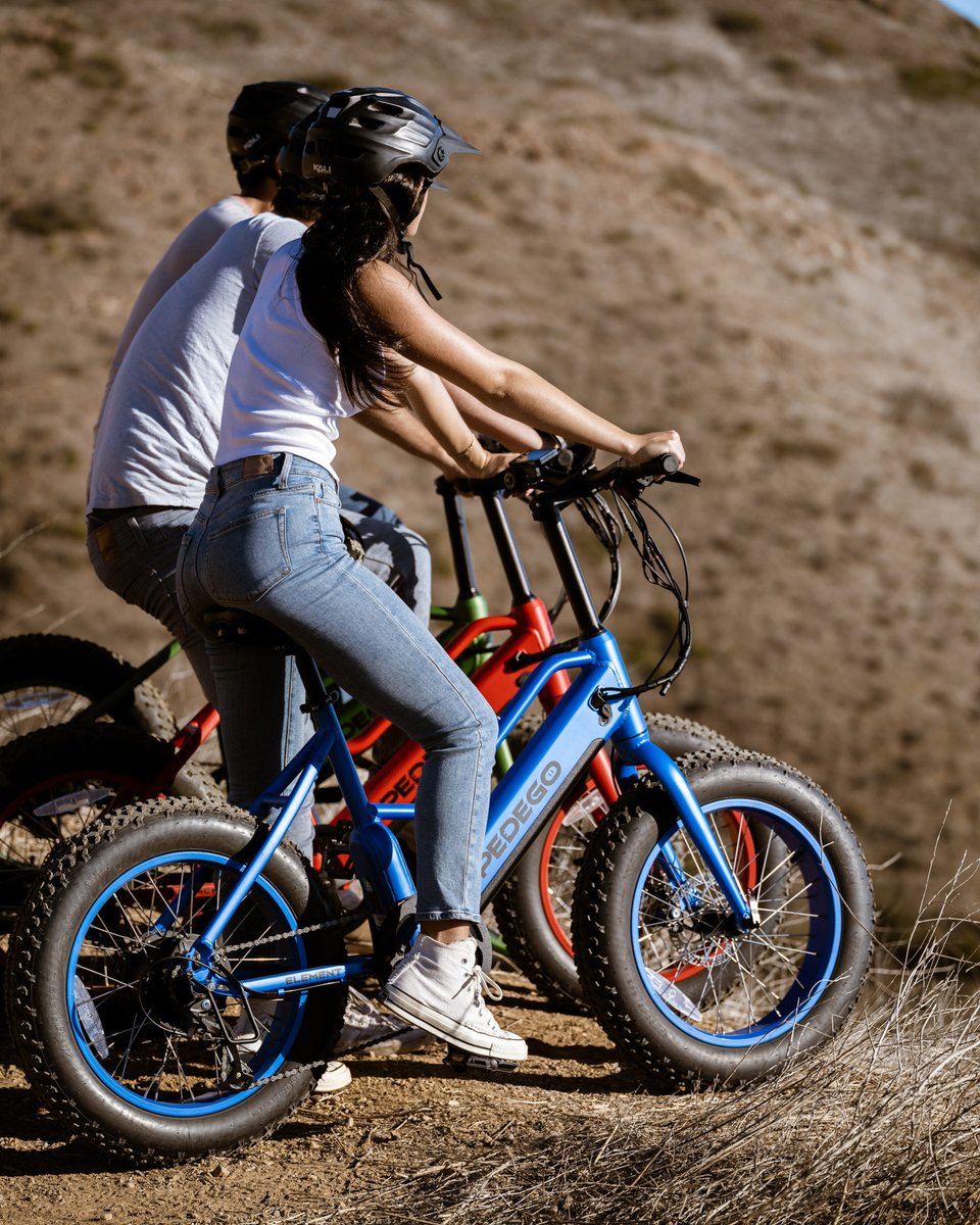 Stand out from the pack with one of the Element's six unique color options. Which one would you choose? ⚡🚲 #Pedego