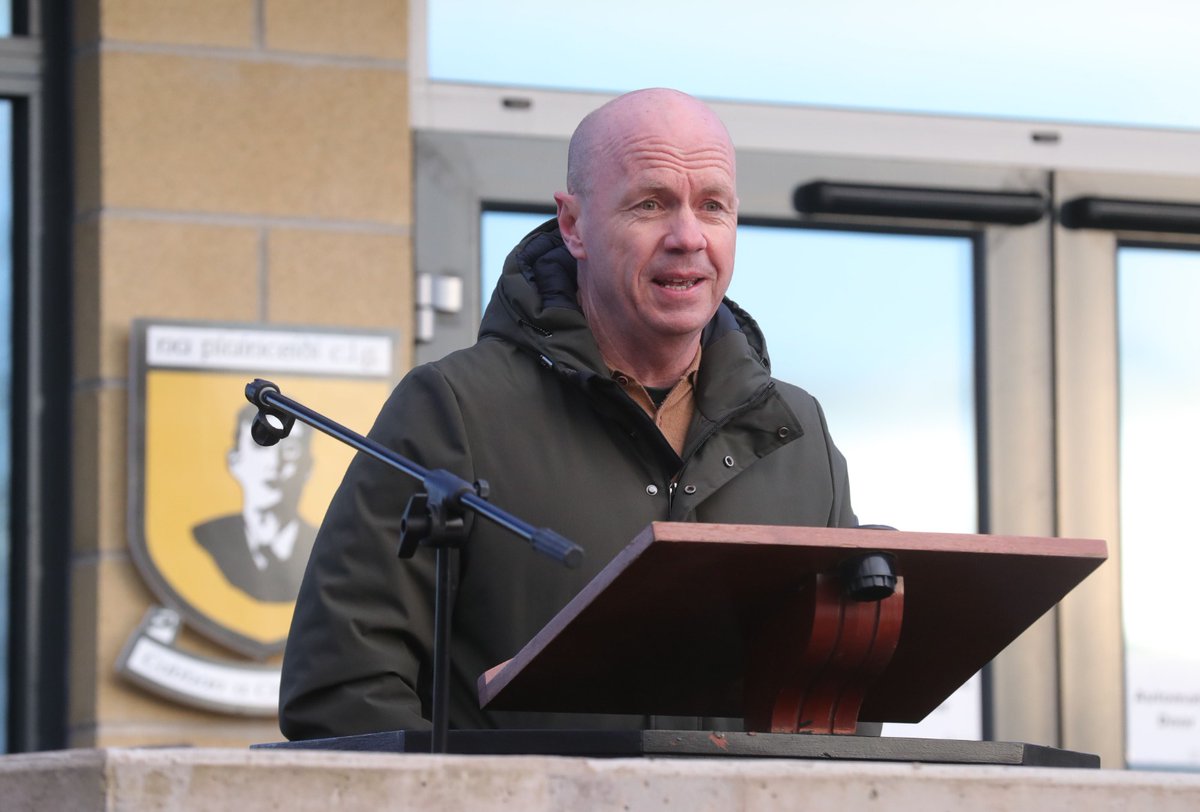 Peter Canavan and Michelle O’Neill team up to open new Pomeroy GAA and community facilities in Ulster's highest village irishnews.com/news/northern-…