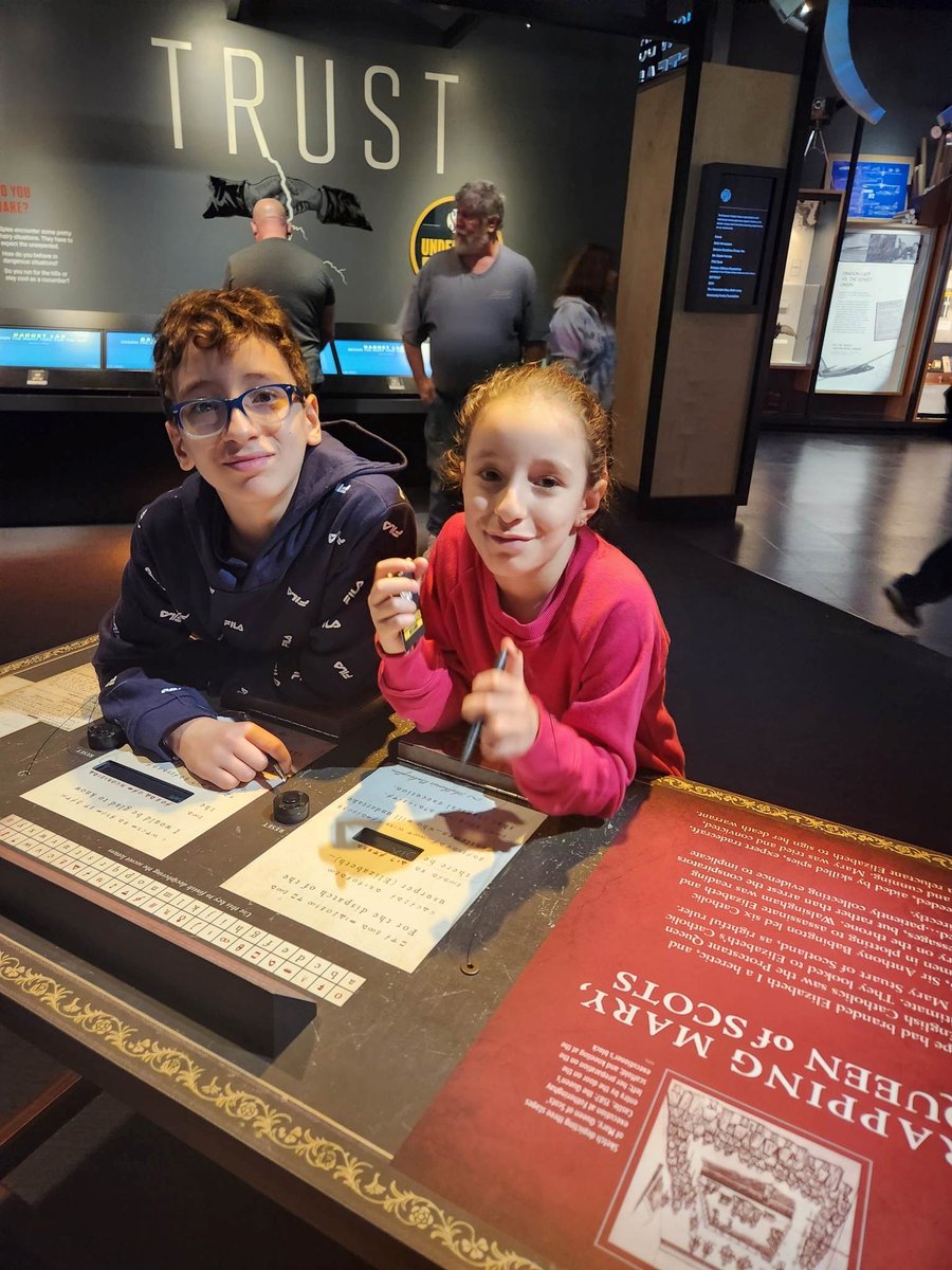 Bonding, spying, and an all-around great time 🕵️ 'This was a wonderful event for the kids! The @IntlSpyMuseum was incredibly interactive - the students got to pair up with their mentor for a 'secret mission'!”