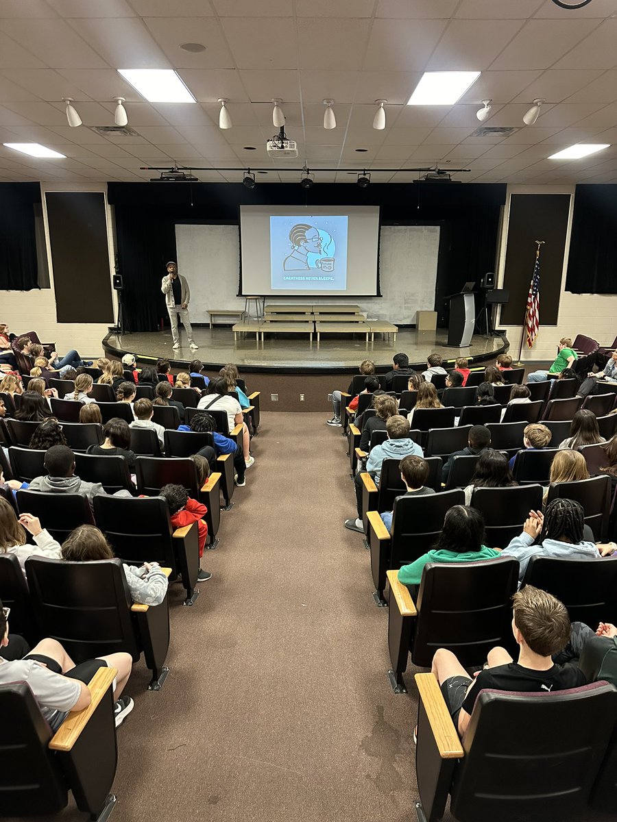 We were honored to welcome this morning a very special guest to our school, Mr. Dana Satterwhite, to talk with students about how and why we recognize and celebrate Black History in the US! #OTBeGreat #BHM2024 <a href="/olatheschools/">Olathe Public Schools</a>