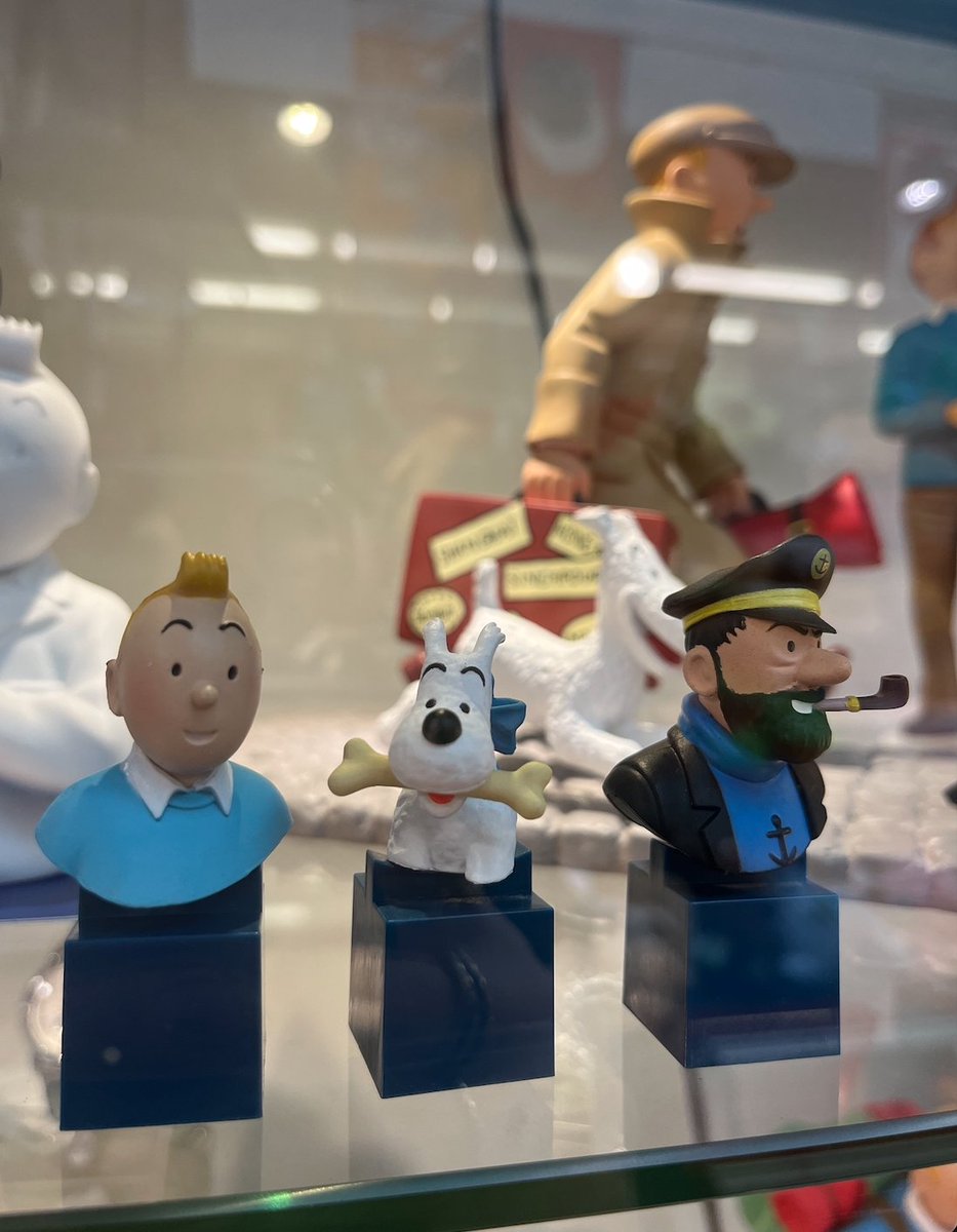 This trio 😍 If you can only choose one, who are you choosing? 

Find your favorite Tintin bust at sausalitoferry.com ❤️ 

#tintinadventures #tintincomicstrips is #hergé #herge #moulinsart #sausalitoferry #sausalito #art #artofinstagram #history #georgesremi #tintinbust