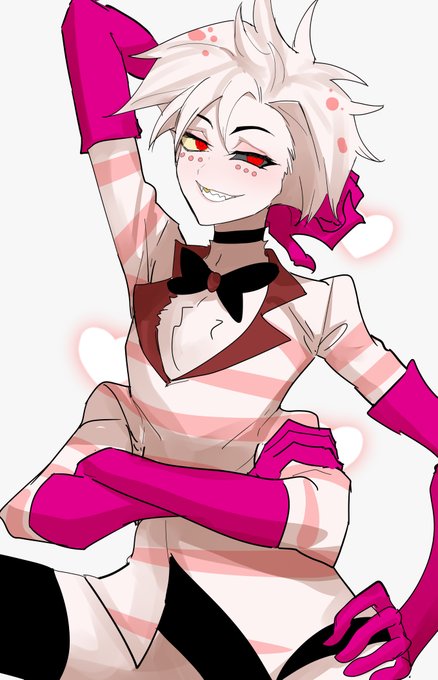 ハズビンホテル見終わってしまった…エンジェルダストくんめっちゃ好き… #HazbinHotelFanart #ハズビンホテル 