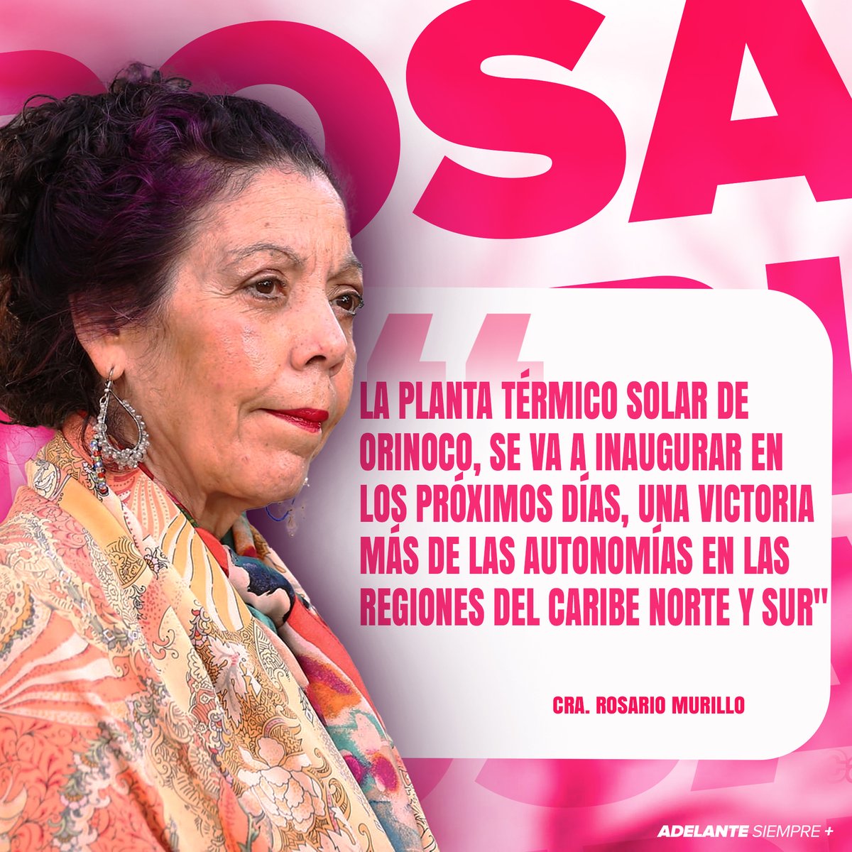 Vicepresidenta Rosario Murillo en comunicación con las familias nicaragüenses hoy viernes 23 de febrero del 2024. 📷📷📷

#AdelanteSiempre
#90SandinoSiempreMásAllá