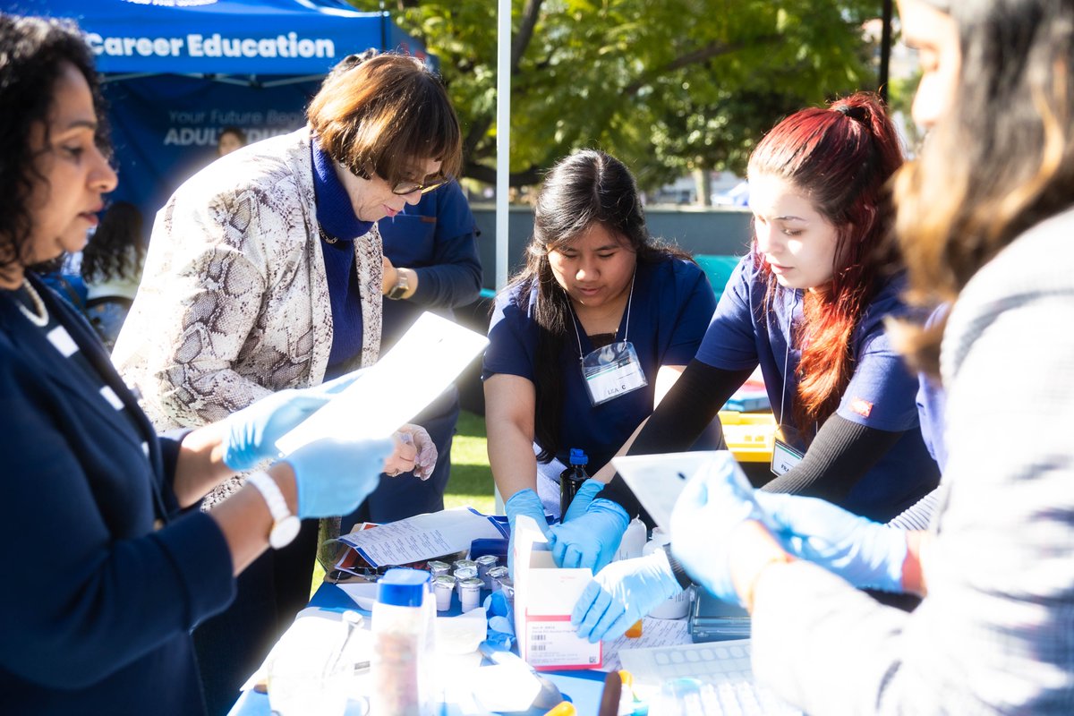 LAUSDAdultEd's tweet photo. A bit of everything, for everyone! Join us at the LA Career Expo tomorrow (Saturday) from 8am - 12pm to meet with career specialists, learn about exciting job training opportunities, and enroll in tuition-free classes! 

#LACareerExpo, #YourFutureBeginsWithAdultEducation https://t.co/dsPTZ9buU3