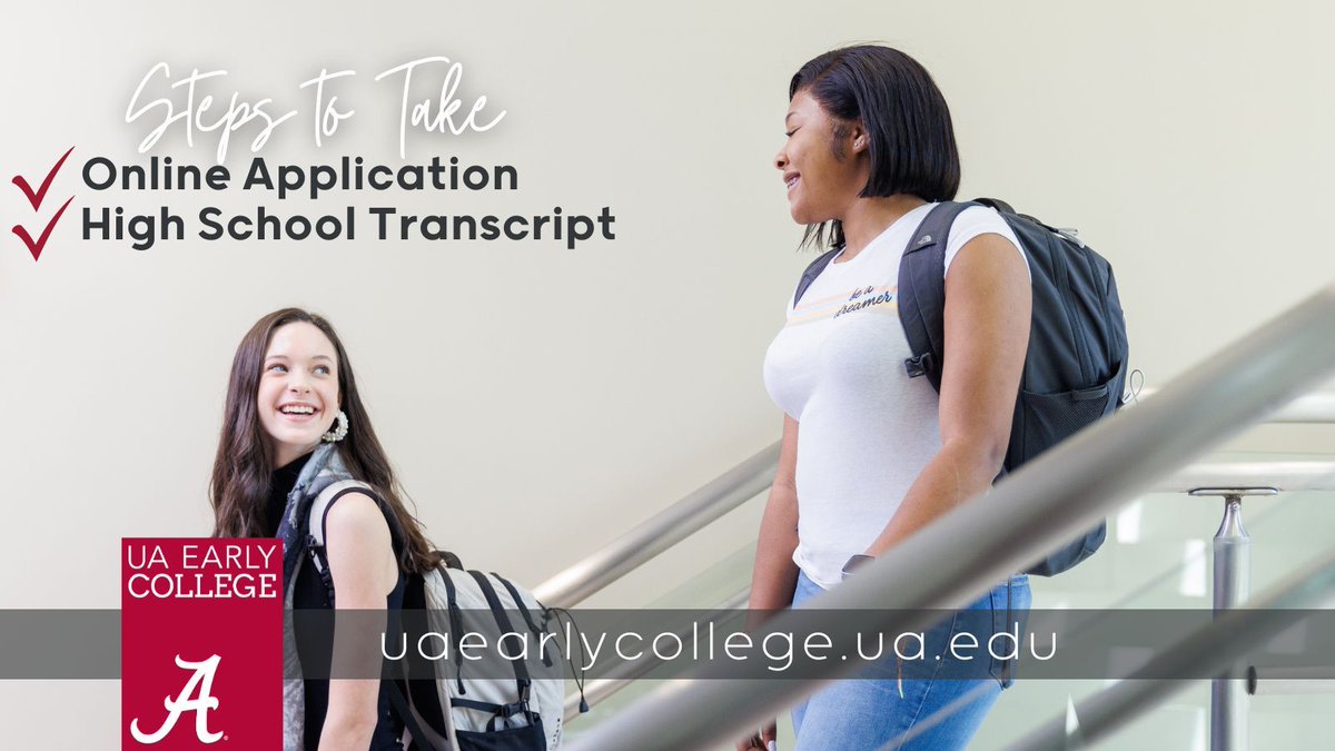 UAEarlyCollege's tweet image. Our next application deadline is quicky approaching! Head over to our website to complete the two easy application steps and begin your journey to becoming a #LegendInTheMaking!