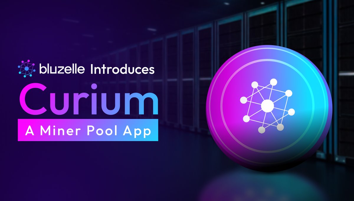 BluzelleHQ's tweet photo. 1/ Introducing Curium by #Bluzelle—a Miner Pool App designed to make running storage nodes accessible to everyone.

✨ Why Curium?

To promote Inclusivity: Compatible across all major operating systems, your device is all you need to start earning.

Read more: https://t.co/gDwObriWgi