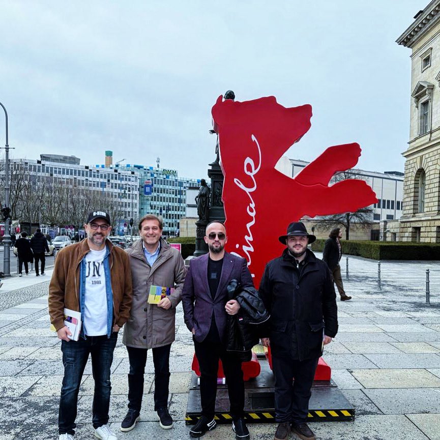 IsmetSijarina's tweet photo. I am excited to be at Berlinale'74, exploring new avenues for collaboration and fostering partnerships for my upcoming film project. The energy here is palpable, and the potential for meaningful connections is immense. 
#Berlinale74 #FilmIndustry #FutureCollaborations https://t.co/he6MHQeRK8