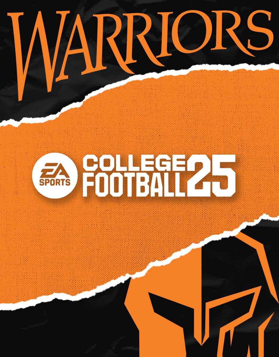 It’s in the game! #CFB25 #WeAreWarriors | #DBE
