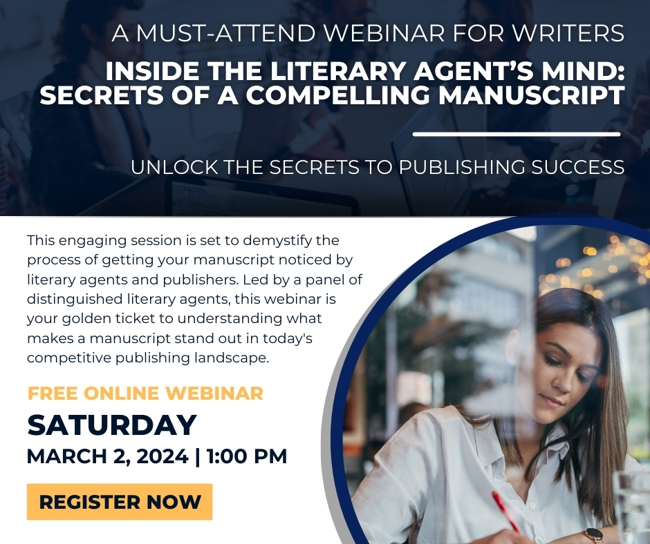Calling all writers! Are you interested in learning more about book publishing and how to make your project stand out? Join me and a fabulous group of fellow agents for this free webinar: t.ly/jiGAQ