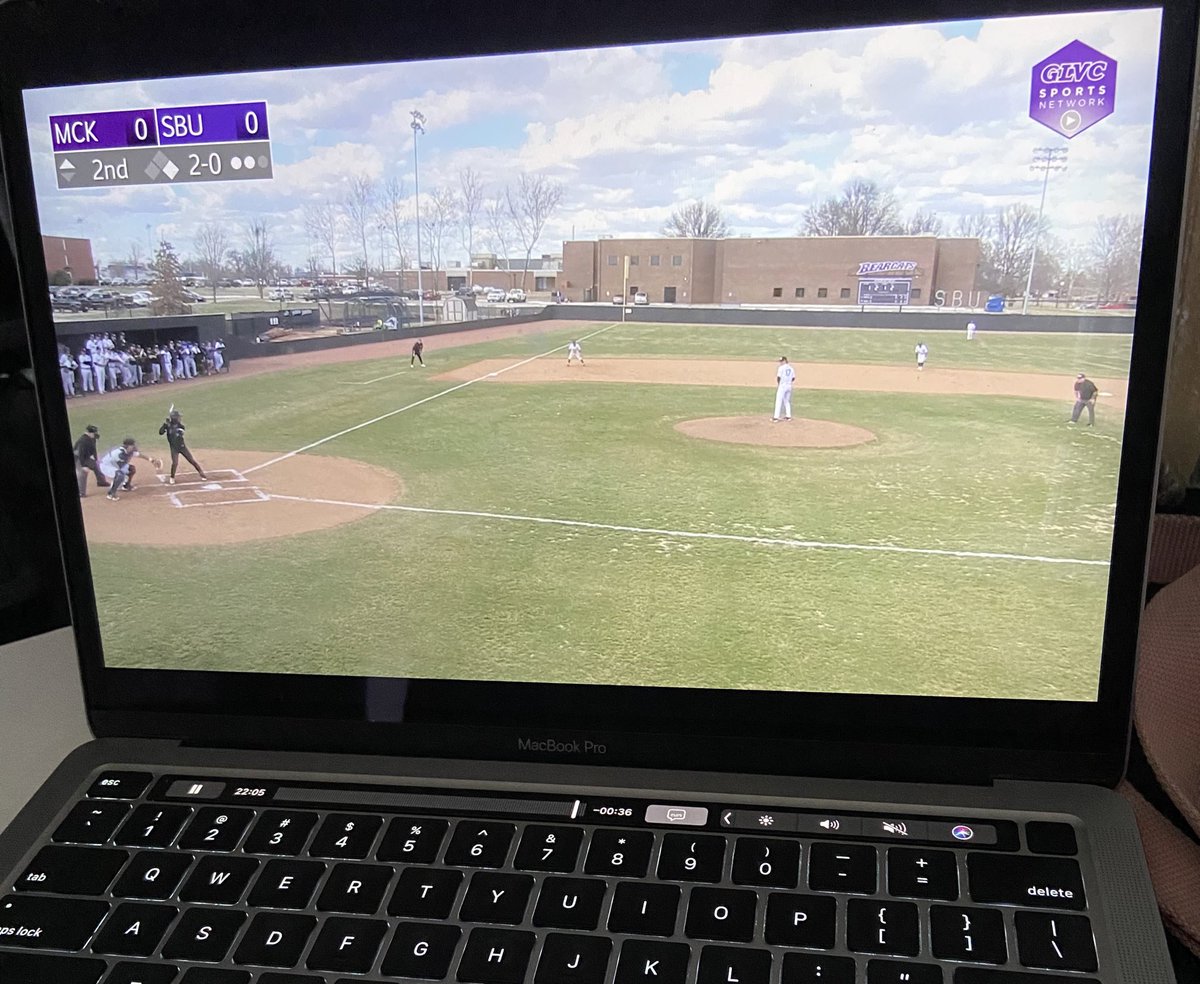 CMonzelk's tweet photo. @sbubearcats @sbu_baseball @McKBearcats SBU has to have a couple of Journalism, Broadcasting, or Communications students that could put a voice, or voices behind their baseball live streams. Nearly every other school in the GLVC has a play-by-play voice. The fans would love that! The streams lack a voice! https://t.co/dBfPmTNnKu