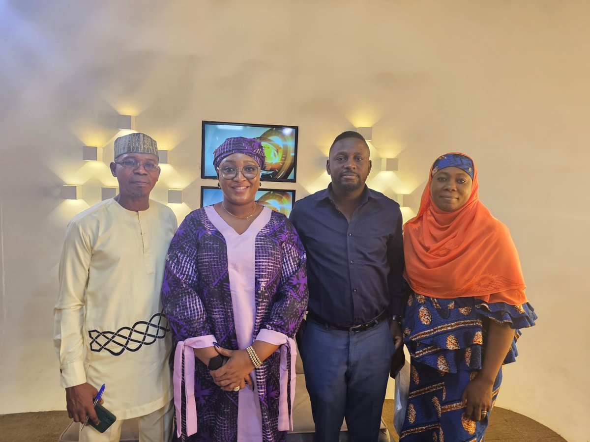 BolanleOlukoju's tweet photo. I participated on @Kwara_TV's AM Drive programme to discuss the current state of affairs in Kwara State and our administration's ongoing initiatives, led by H.E. @RealAARahman. #Kwara1st #KwaraTV #AMDrive #BolaOlukoju https://t.co/IELZhduOLj