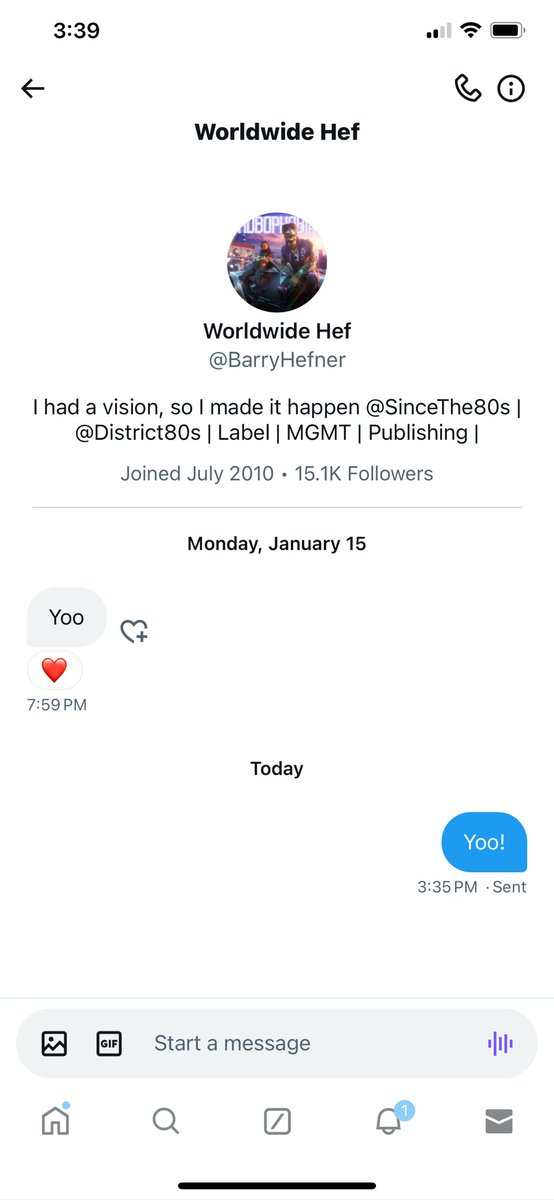 thebeankids's tweet image. still the craziest dm i’ve ever received