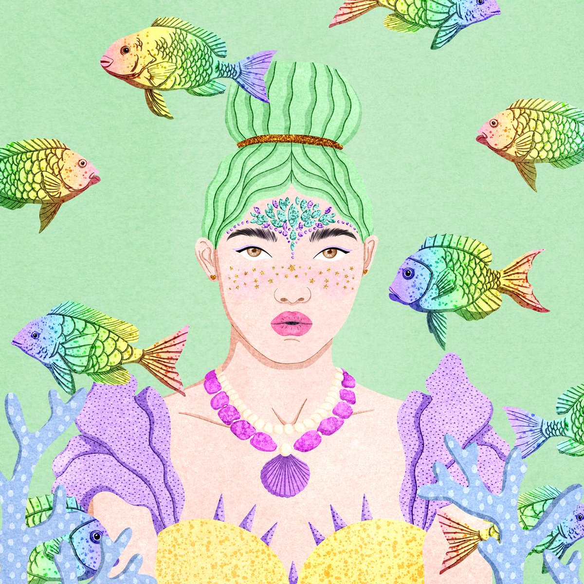 Cannot stop buying these beautiful sea goddesses #sendhelp 🧜‍♀️🐠🪼🪸 <a href="/SirensNFTs/">Sirens</a> $SEI
