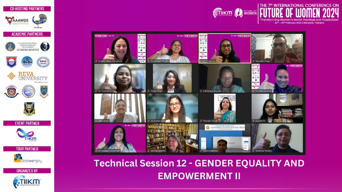 joyashree_2012's tweet photo. 🌟 Excited to share my experience at the 7th International Conference on Future of Women 2024! "Transforming Women's World: Practices &amp; Possibilities"🌍

Thrilled to have been part of Technical Session 13 - WOMEN AND (MIS)REPRESENTATION IN THE MEDIA AND LITERATURE II. 📚 https://t.co/xCANUvY4IT