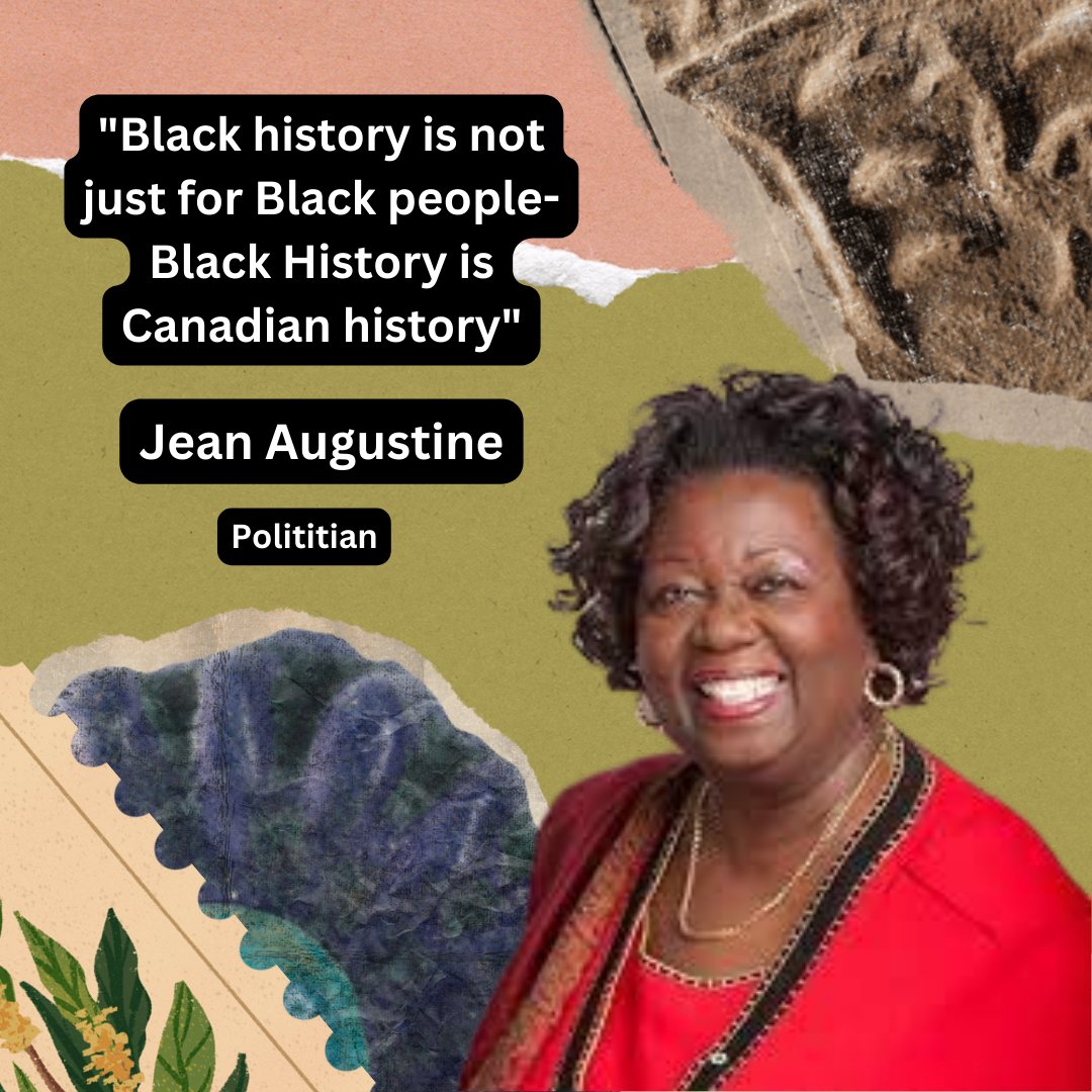 Day 23: 'Black history is not just for Black people- Black History is Canadian history' - Jean Augustine #politician #blackhistory #activst #AHM2024