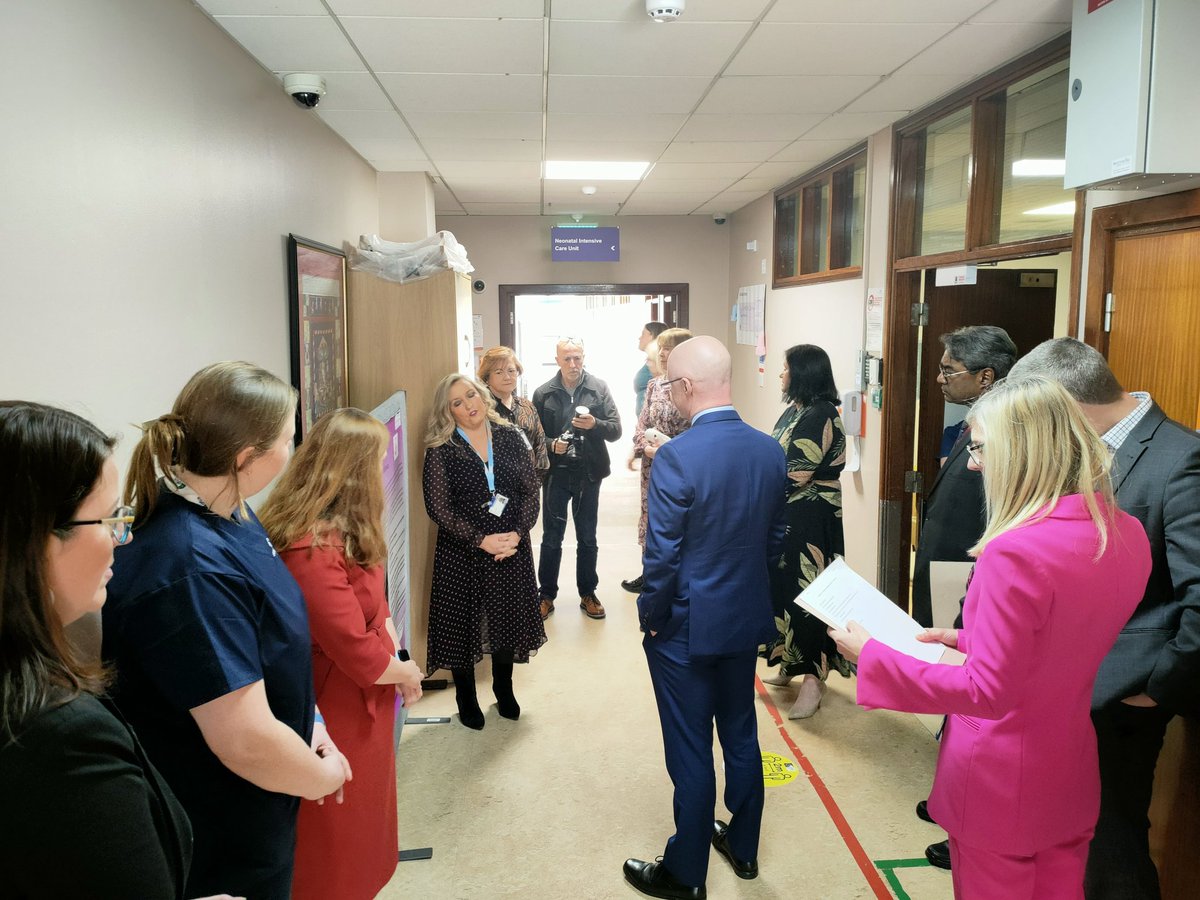 Georgina Kilcoyne (@georginakilcoy3) on Twitter photo Delighted to welcome Minister of Health <a href="/DonnellyStephen/">Stephen Donnelly</a> to #SligoUnversityHospital 🏥
☑️ Visit to <a href="/EMedSligo/">Emergency Dept Sligo University Hospital</a>
☑️ Visit to ICU
☑️ Opened Home from Home birthing suite
☑️ Opened Ambulatory Gynae Unit
Recognition of hard work in reducing waiting list from 4️⃣yrs to 4️⃣weeks Delighted to welcome Minister of Health <a href="/DonnellyStephen/">Stephen Donnelly</a> to #SligoUnversityHospital 🏥
☑️ Visit to <a href="/EMedSligo/">Emergency Dept Sligo University Hospital</a>
☑️ Visit to ICU
☑️ Opened Home from Home birthing suite
☑️ Opened Ambulatory Gynae Unit
Recognition of hard work in reducing waiting list from 4️⃣yrs to 4️⃣weeks
