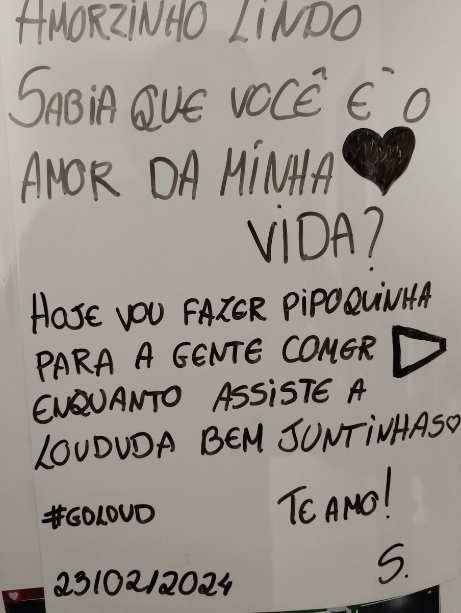 ihhellen's tweet image. Chego em casa e tem esse recadinho 🥺😭😍 naaaao aguento afffff