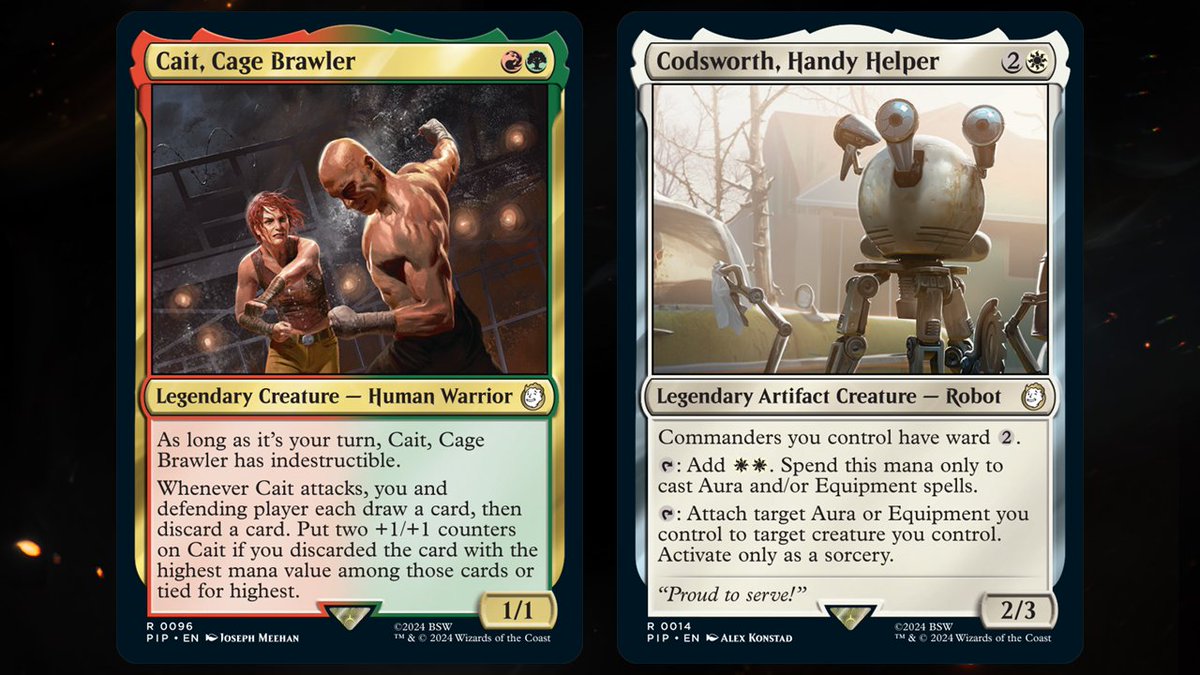 codsworth mtg card Codsworth, Handy Helper [Fallout]
