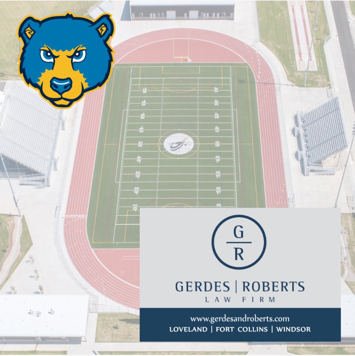 Thank you to our Sponsor Gerdes and Roberts Law Firm! We appreciate your support of Timnath Athletics!