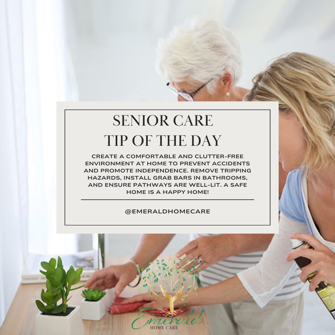 Ensuring a safe and clutter-free environment for seniors receiving non-medical home care is essential for their safety, well-being, and ability to age gracefully in their own homes . elderlycare #elderlysupport #inhomecareservices#seniorcare #seniorcareservices #healthcaretips