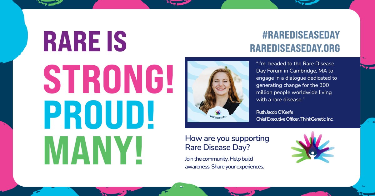 Feb 29th is #RareDiseaseDay. Are you ready? 300+ million people globally live with a rare disease -  come together to advocate for equitable access to diagnosis, treatment, care, and social opportunities. 

Learn more at loom.ly/EYnCzEg.