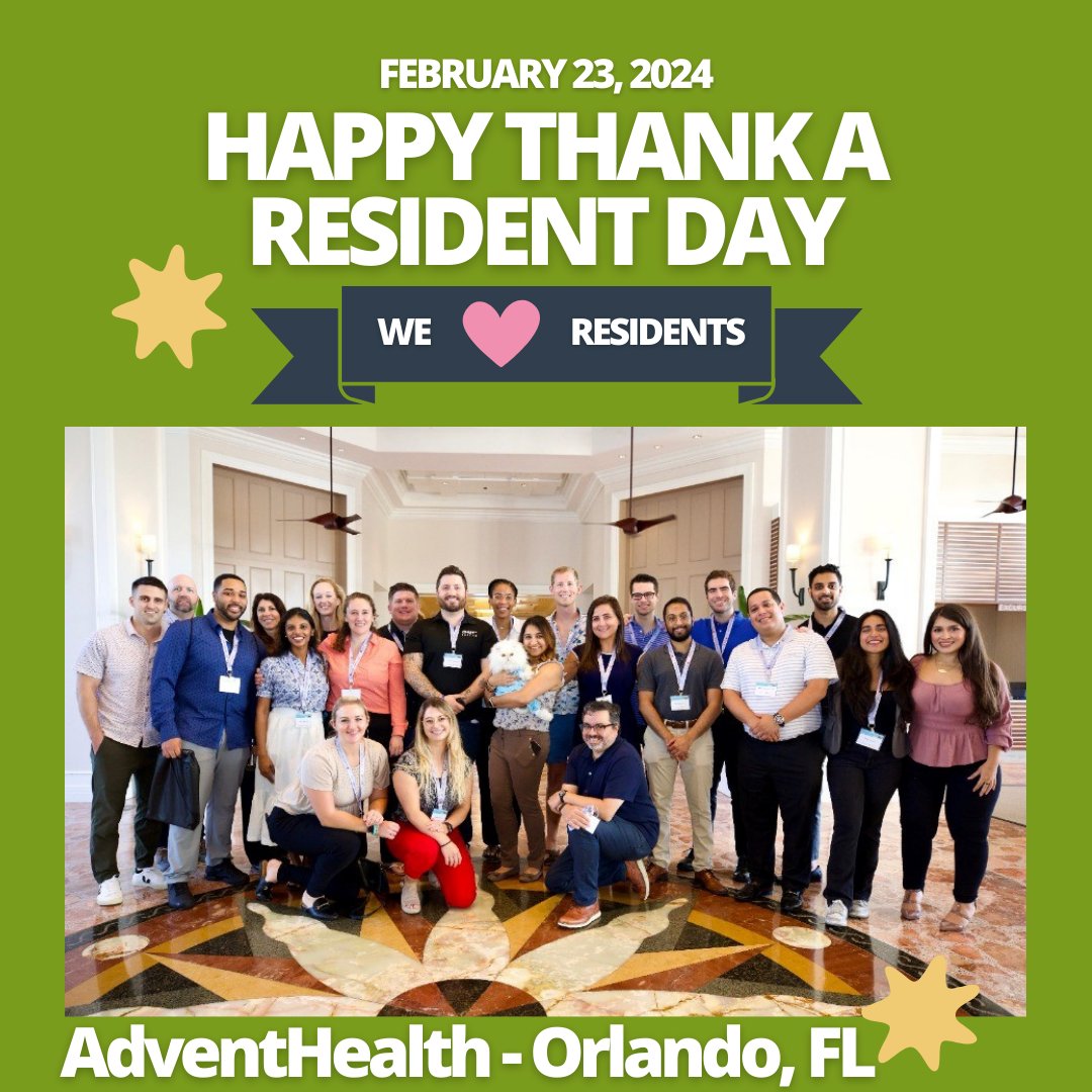 American Board of Emergency Medicine (ABEM) (@abemcert) on Twitter photo Thank you to the residents at the AdventHealth EM program in Orlando Florida (And their mascot, Mr. Pancakes!) #ThankAResidentDay bit.ly/3IaABiF
<a href="/AdventHealthU/">AdventHealthU</a> <a href="/emresidents/">emresidents</a> <a href="/EmergencyDocs/">Emergency Physicians</a> <a href="/SAEMonline/">SAEM</a> <a href="/SAEM_RAMS/">SAEM RAMS</a> <a href="/AAEMRSA/">AAEM/RSA</a> @AAEMInfo <a href="/CORD_EM/">CORD</a> <a href="/ABMSCert/">ABMS</a> Thank you to the residents at the AdventHealth EM program in Orlando Florida (And their mascot, Mr. Pancakes!) #ThankAResidentDay bit.ly/3IaABiF
<a href="/AdventHealthU/">AdventHealthU</a> <a href="/emresidents/">emresidents</a> <a href="/EmergencyDocs/">Emergency Physicians</a> <a href="/SAEMonline/">SAEM</a> <a href="/SAEM_RAMS/">SAEM RAMS</a> <a href="/AAEMRSA/">AAEM/RSA</a> @AAEMInfo <a href="/CORD_EM/">CORD</a> <a href="/ABMSCert/">ABMS</a>