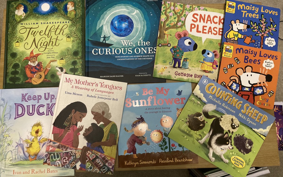 What gorgeous books from @WalkerBooksUK! #LucyCousins @theumamenon @RaheleJomepour @MicheRobinson @DoodleDyson @KathrynSimmonds @RosalindBeards1 @GeorgieBirkett @mariondanebauer #HariandDeepti #GeorghiaEllinas #JaneRay