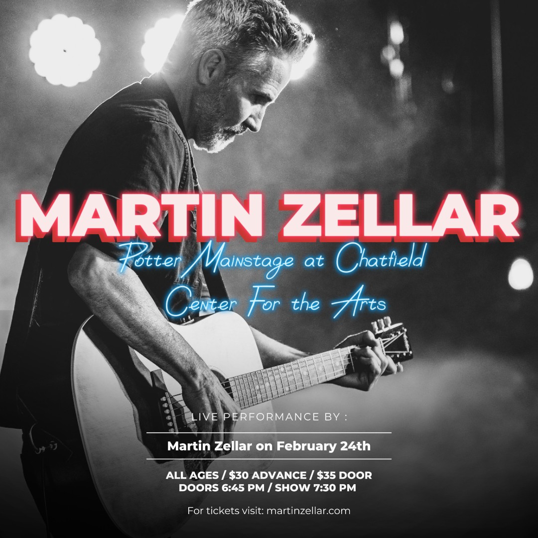 TOMORROW ❗

Enjoy your Friday night with the one and only Martin Zellar! Live music will be at Chatfield Center for the Arts in Chatfield, MN tomorrow night February 24th! 😁🌟

🎸DOORS 6:45 pm
🎸SHOW 7:30 pm

Snag your tickets from the LINK in bio! 🔥

#mnmusic #martinzellar