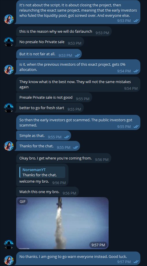 ⚠️ SCAM WARNING ⚠️

Attention all Solana investors!

Have you heard of Eversol?

Avoid purchasing the upcoming token $GRW from a project called GrowSol on Solana.

t.me/GrowSolPortal
x.com/GrowSolOfficial

It's crucial to note that this project is being relaunched by the