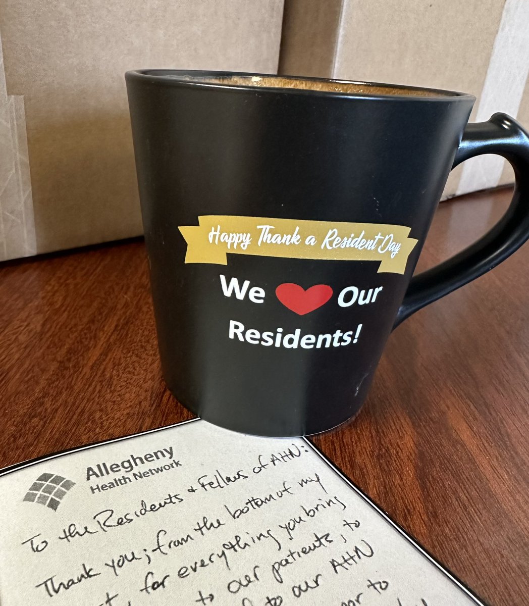So thankful for our  IM residents whom we call family here at <a href="/AHNIMres/">AHNIMres</a> #ThankAResidentDay