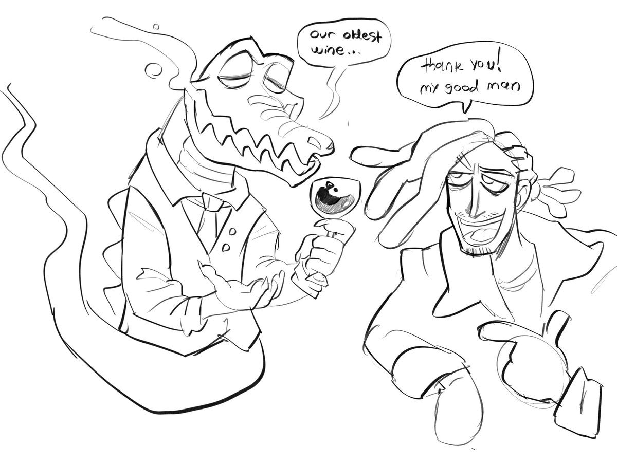 Out of context sketches from me and my buddies D&amp;D session 